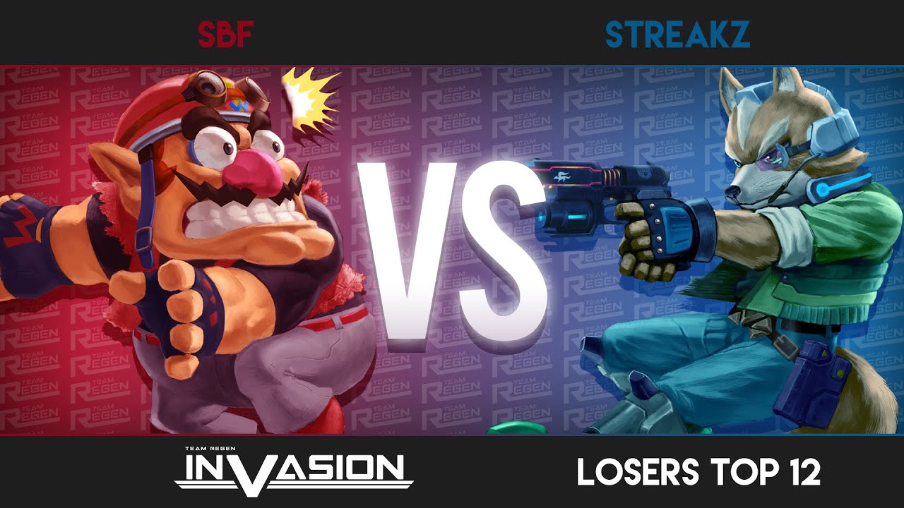Invasion Italy | Losers Top 12: SBF (Wario) Vs RSN| Streakz (Fox)