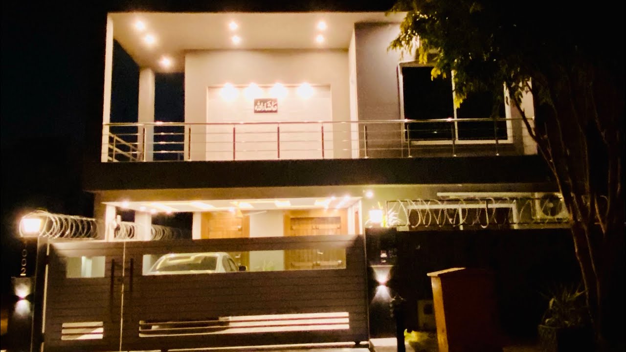 10 Marla Modern Home in Bahria Greens, Islamabad/Rawalpindi, Solar System, Air Con included.