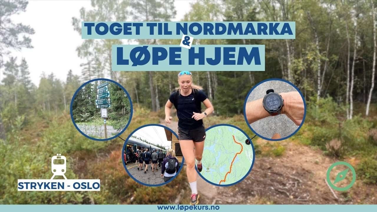 Terrengløp i Oslo: Bli med på løpetur fra Stryken i Nordmarka