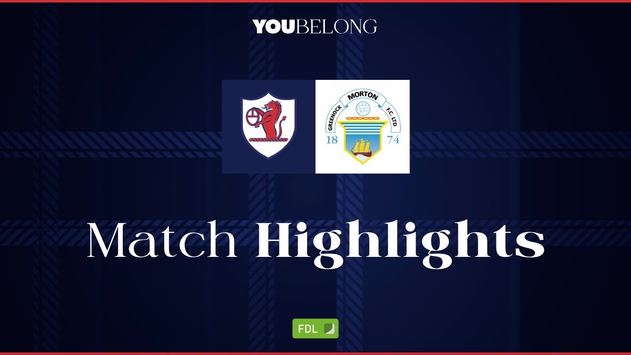 HIGHLIGHTS | Raith Rovers 3 - 2 Greenock Morton | 12/08/23