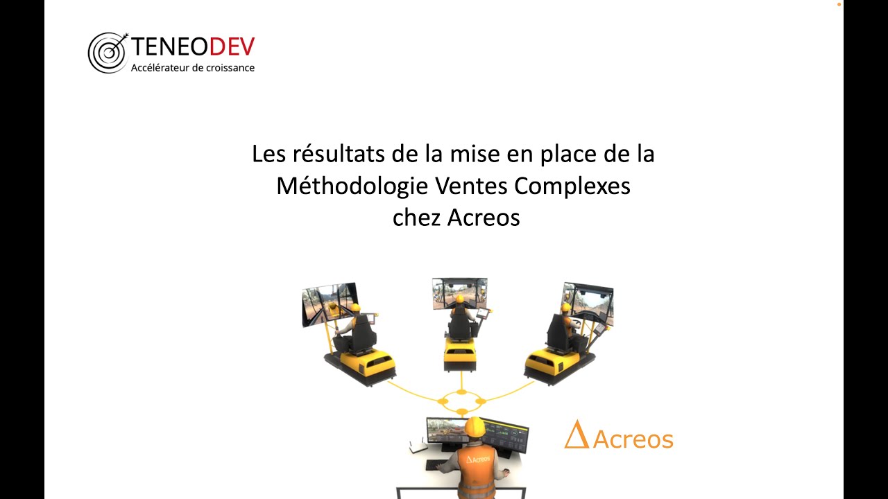 Acreos explose ses ventes avec la M&eacute;thodologie Ventes Complexes