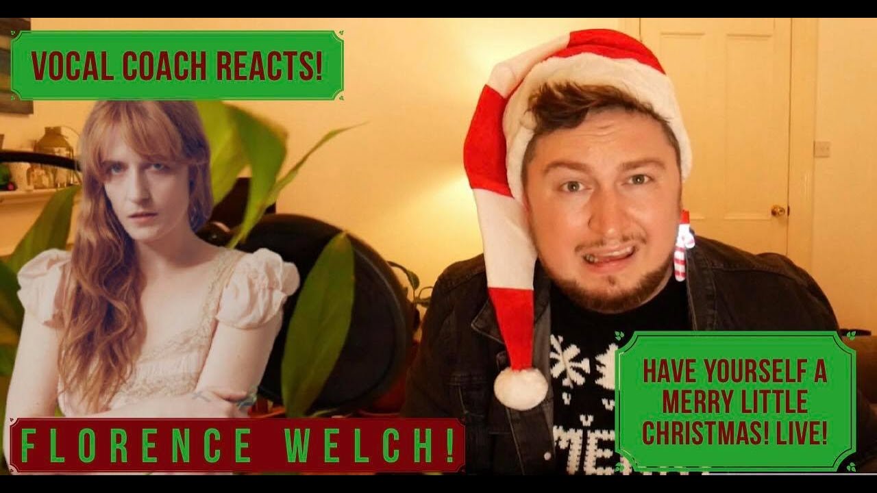 Vocal Coach Reacts! Florence Welch! (Florence + The Machine) Have Yourself A Merry Little Christmas!