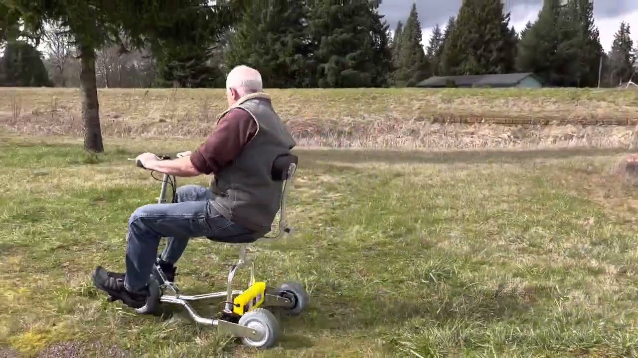 Off-road Lightweight Folding Travel Scooter