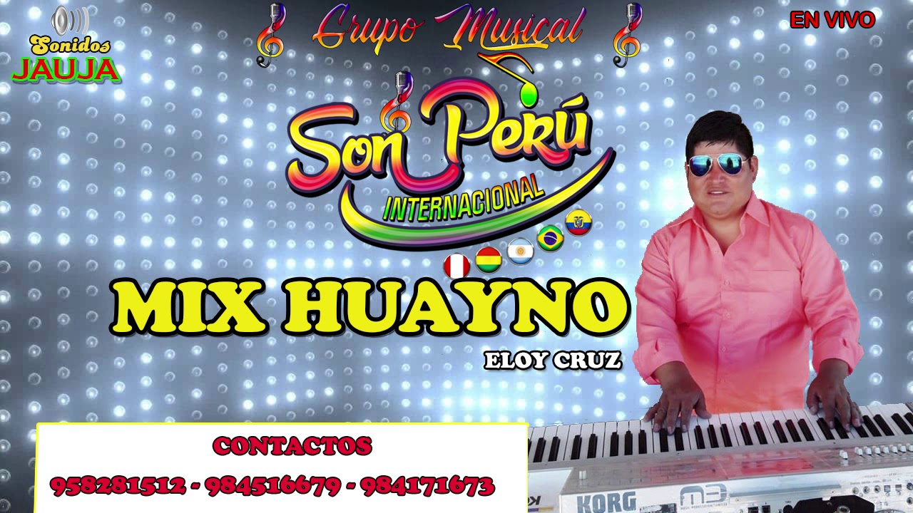 GRUPO MUSICAL SON PERÚ EN CONCIERTO 2019 -  (MIX HUAYNOS, VOZ DE ELOY CRUZ) CUSCO - PERÚ.