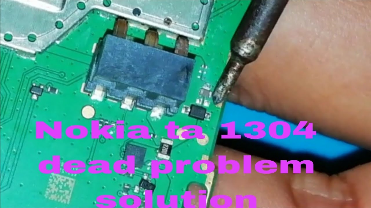 Nokia ta 1304 dead problem solution|Nokia ta 1304 dead Nokia ta 1304 ful short solution #nokia #dead