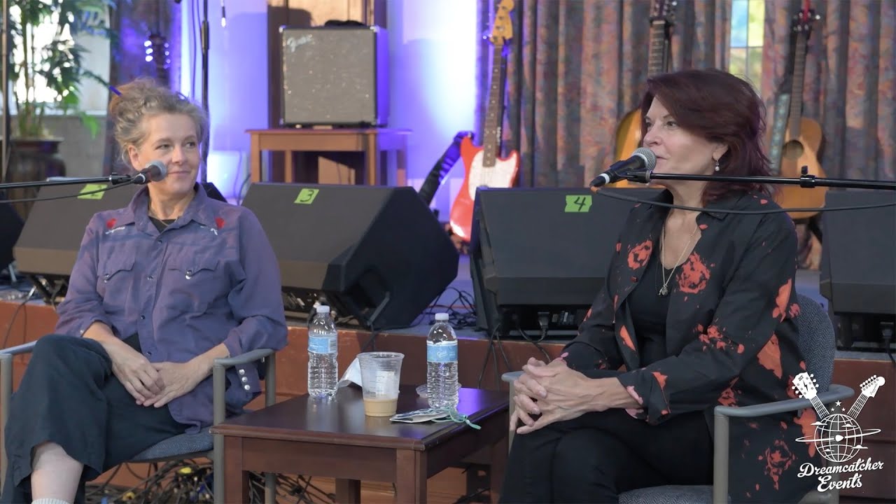 Rosanne Cash interviews Neko Case at Rodney Crowell's Songwriting Camp