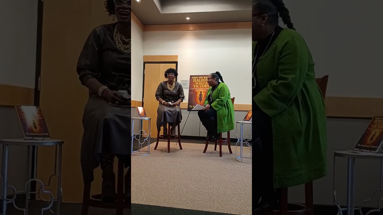 Dr. Kimberly Sowell Author of When They Walk in Jealousy We Walk in Victory Book Signing Skit