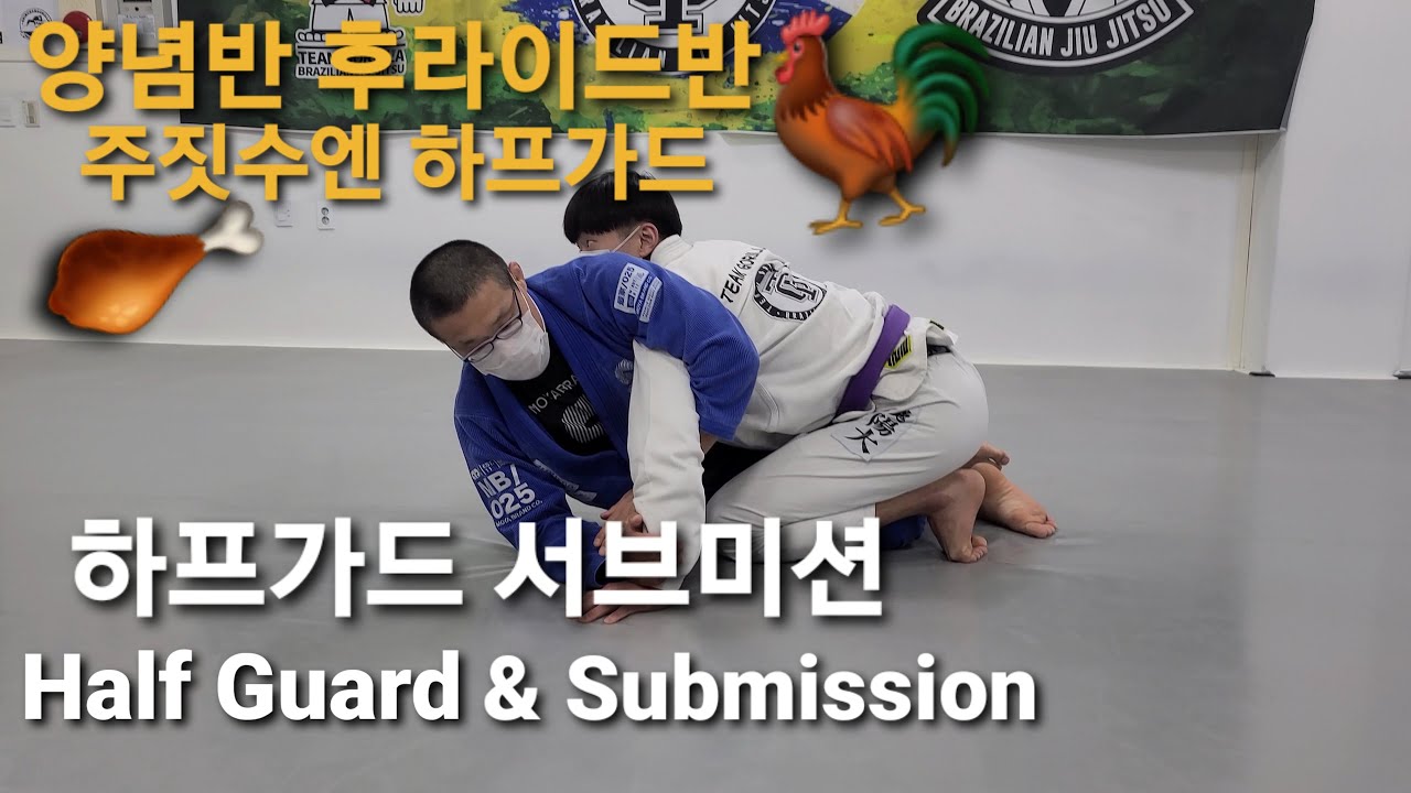 하프가드 서브미션 & 옥토퍼스가드 백캐치 Half Guard Submission & Octopus Guard Back catch (기술도움 : 최은국)