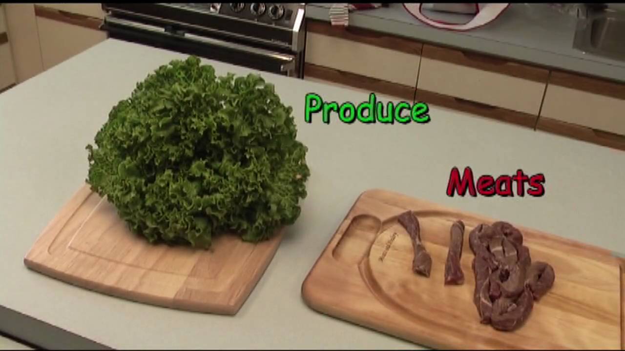 Food Safety: Avoid cross contamination while cooking