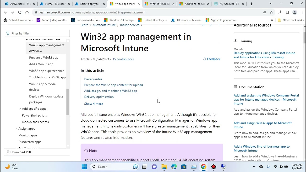 How to Package an app. in Intune and Converting to .intuneWin format