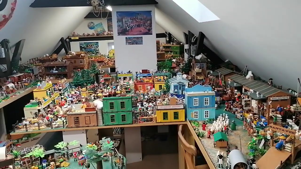 Playmobil Western Diorama auf ca 100 qm 🤪🤝