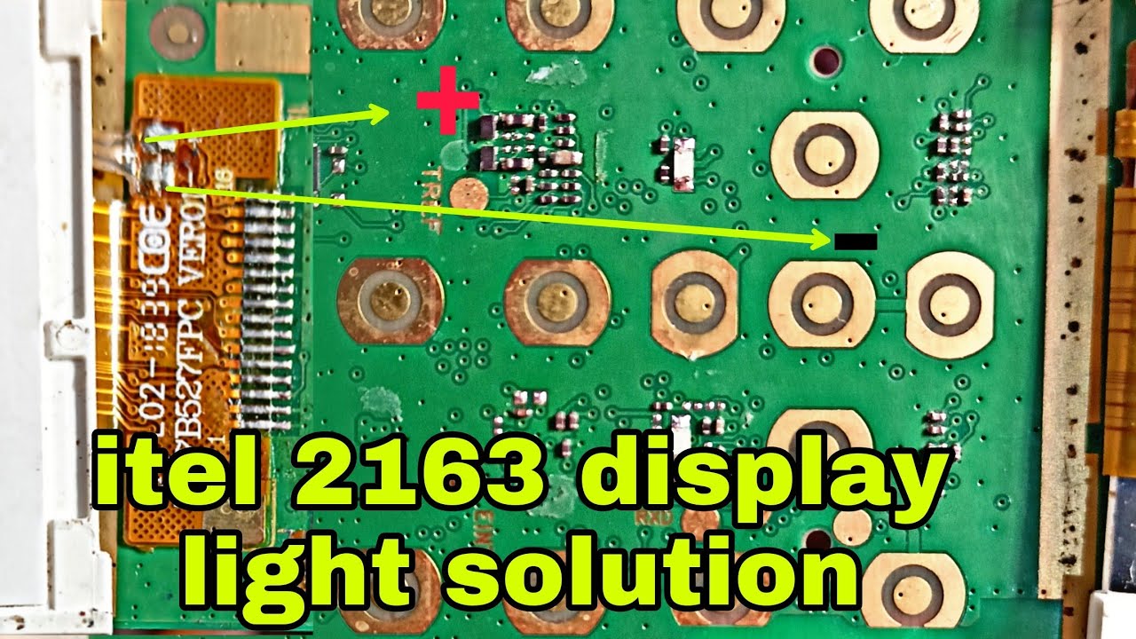 itel 2163 Display Light Solution | Step-by-Step Display Light Jumper Fix 