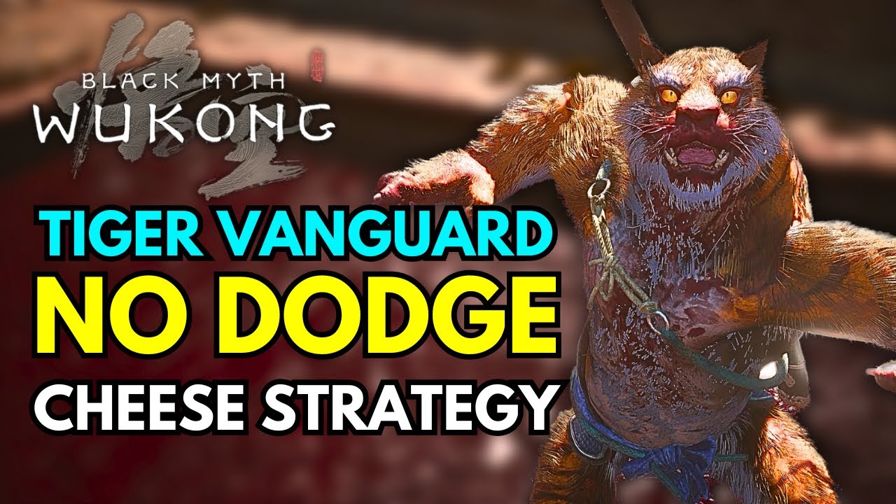 Как победить Tiger Vanguard без уклонений в Black Myth Wukong