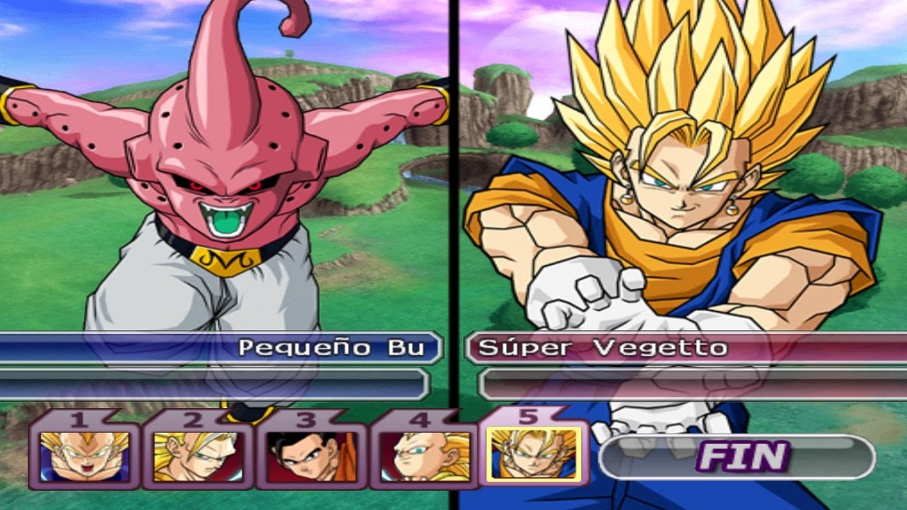 Dragon Ball Z Budokai Tenkaichi 3 - 1 VS 5 Kid Bu 