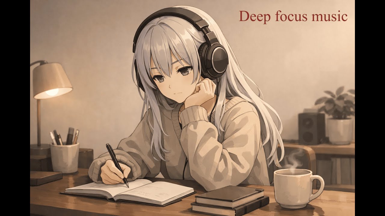 Deep Focus Piano for Work ㅣ Calm Lo-Fi Background :: 집중을 유지하는 작업용 딥 포커스 피아노