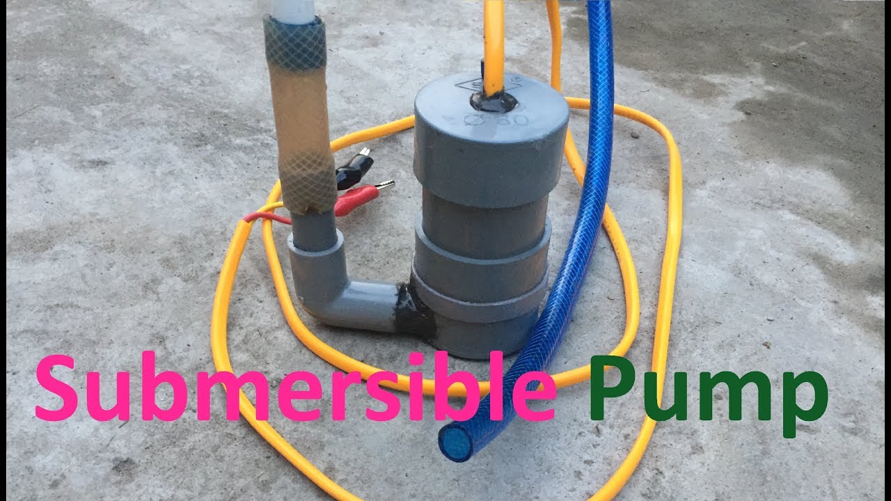DIY 12V Powerful Booster Submersible Pump