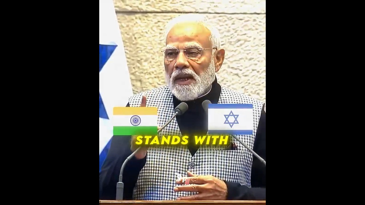 India&ndash;Israel Alliance: Zero Tolerance for Terrori*m.
