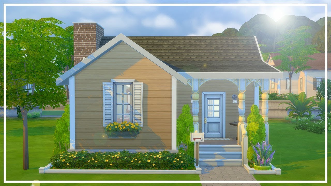 YELLOW NOT SO BERRY HOUSE // The Sims 4: Speed Build
