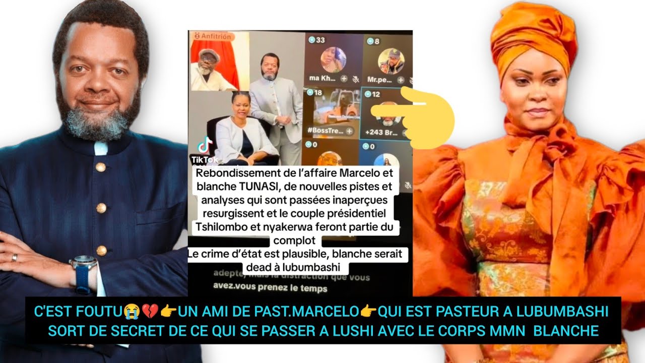 😭💔👉UN AMI DE PAST.MARCELO👉TRAHI LE SECRET CE QUI S'EST PASSÉ A LUBUMBASHI AVEC LE CORP  MMN  BLANCHE