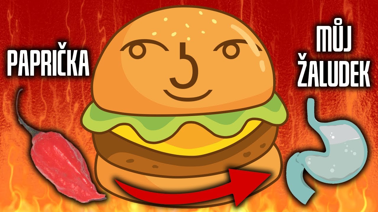 ( ͡° ͜ʖ ͡°) Snědl jsem extra pálivý burger, jak mi bylo? - Příběh
