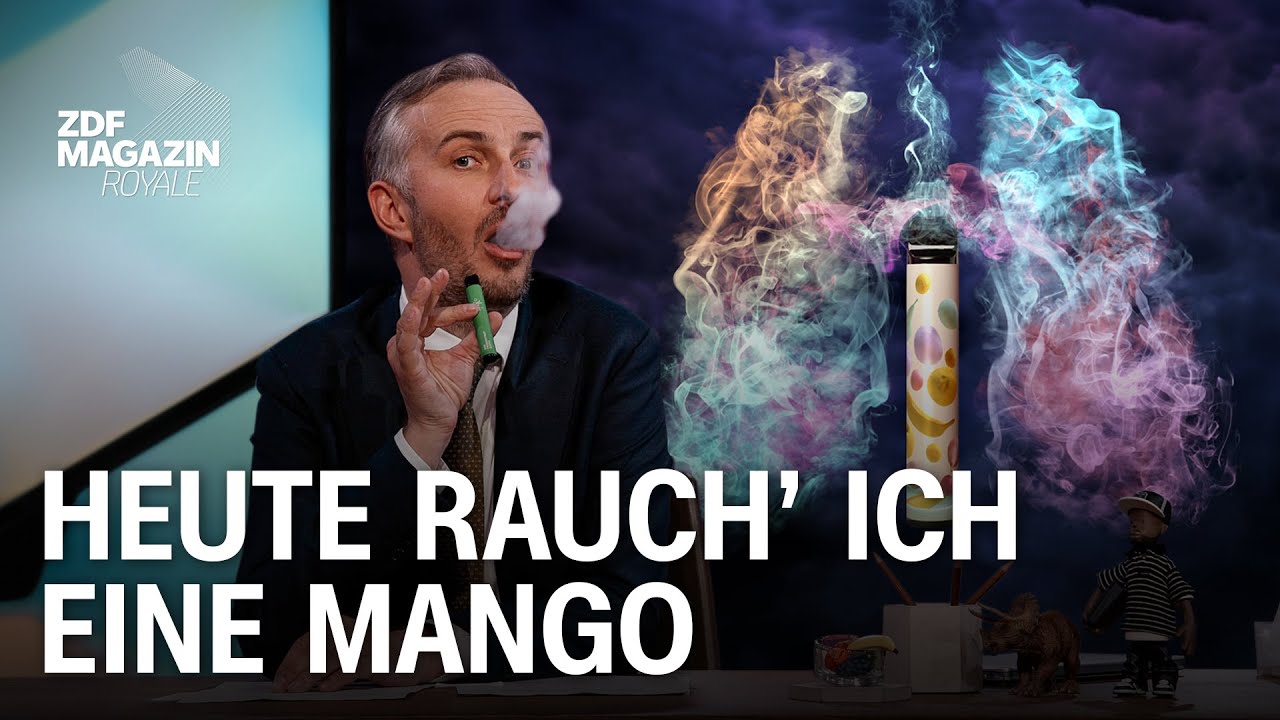 Rauchen für die Tonne: Einweg-Vapes  | ZDF Magazin Royale