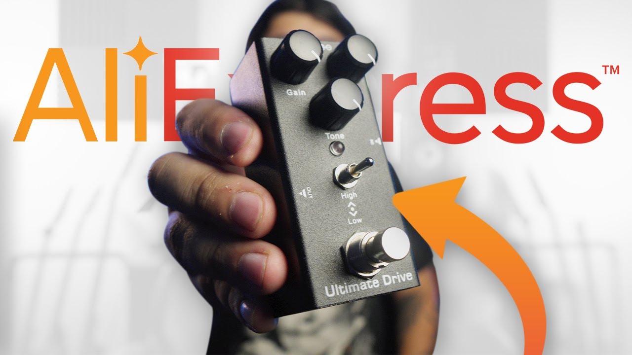 COMPRE EL PEDAL DE GUITARRA M&Aacute;S BARATO DE ALIEXPRESS