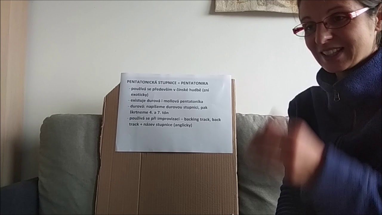 Chromatická, pentatonická a celotónová stupnice