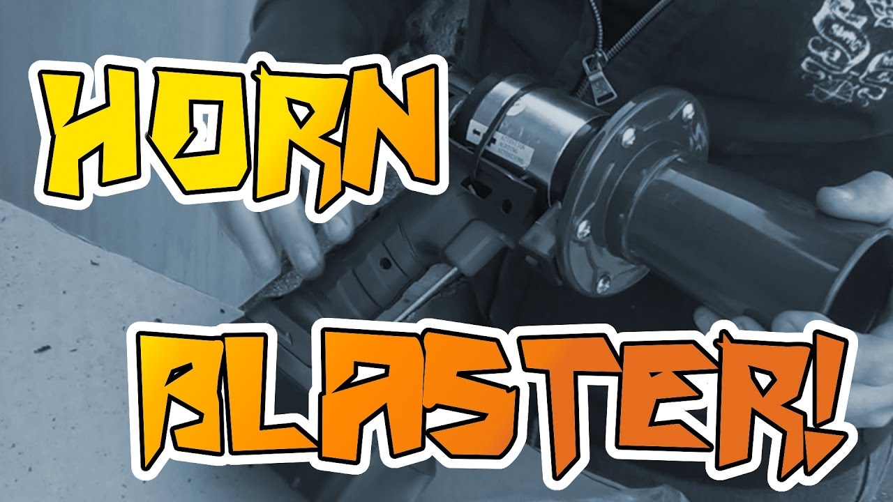 How to make a Horn Blaster!