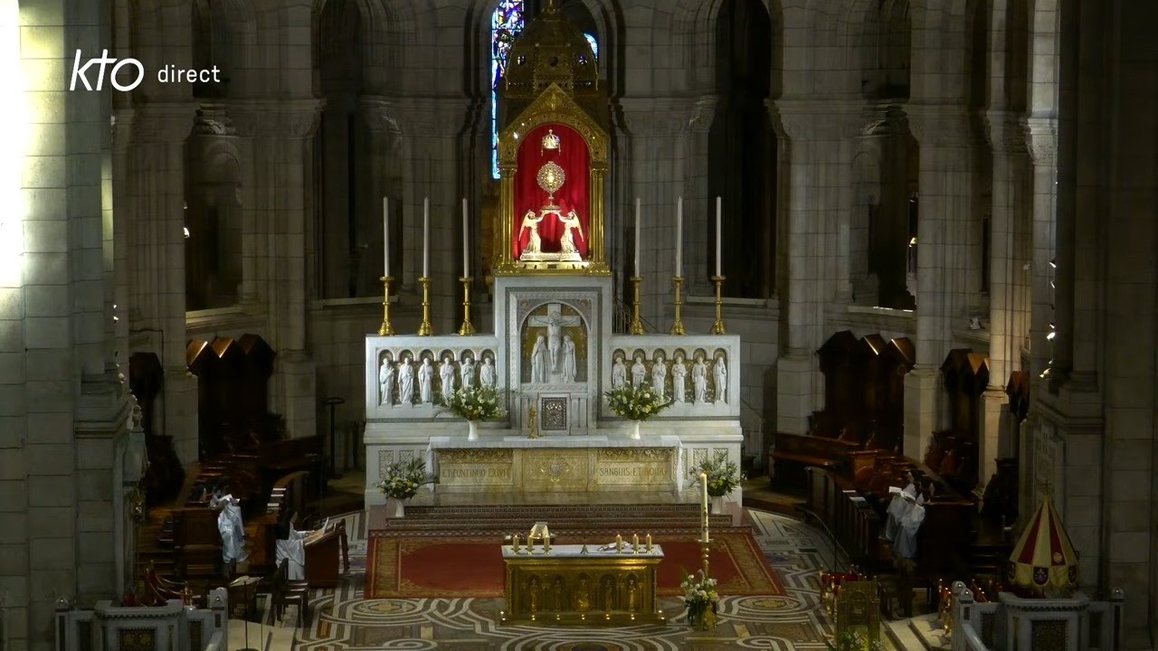 Pri&egrave;re du Milieu du Jour du 8 avril 2026 au Sacr&eacute;-Coeur de Montmartre