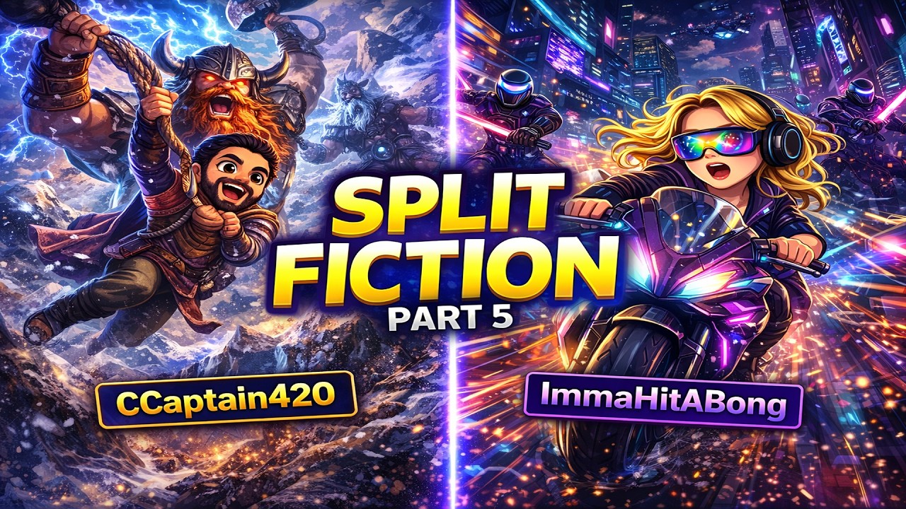 Split Fiction Part 5 with @immahitabong  - Thrown by GIANTS & Cyber Ninja Bike Chase?!