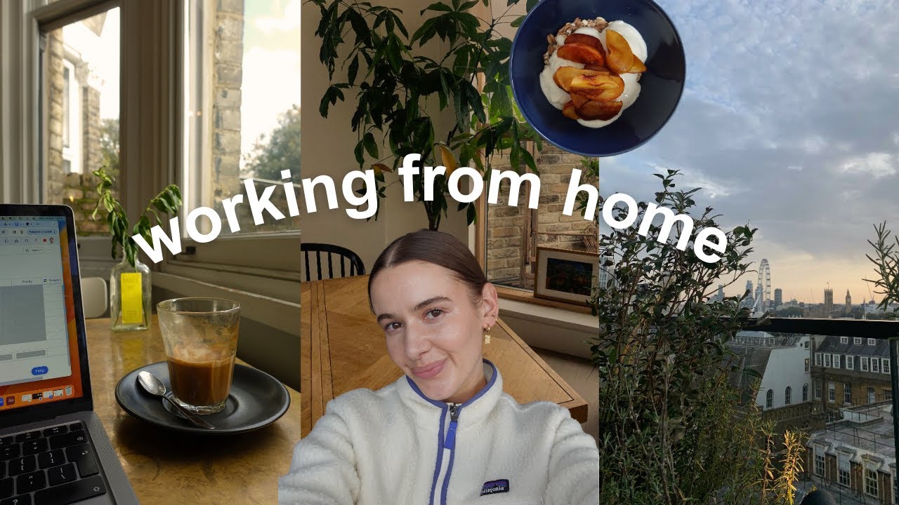 Working from home as a Digital Marketer in London | 9-5 remote work routine