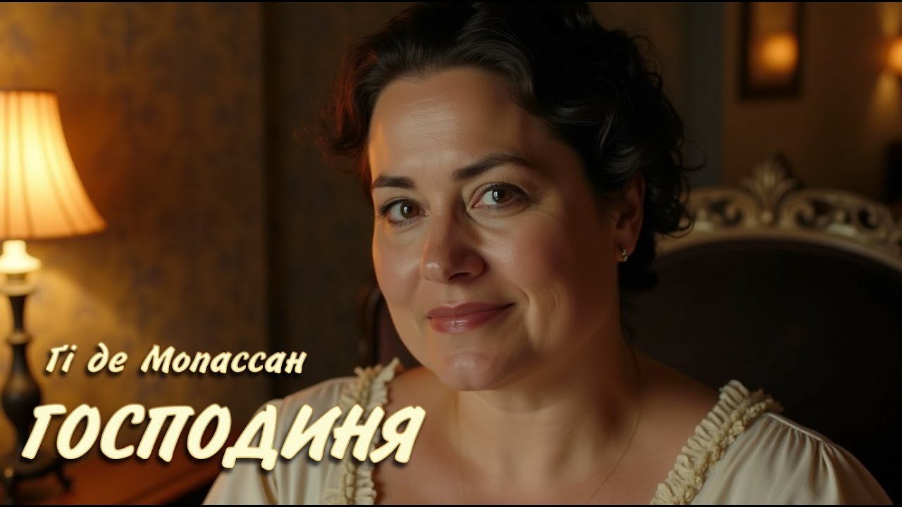 ҐІ ДЕ МОПАССАН - ГОСПОДИНЯ | Читає Ярослав Макєєв #аудіокнигиукраїнською