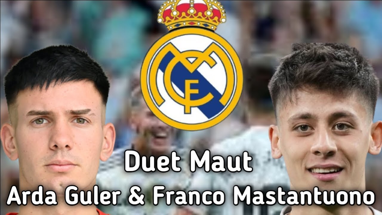 JOSS KALO BEGINI !  Arda Guler dan Franco Mastantuono Jadi MAESTRO Lini Tengah Real Madrid