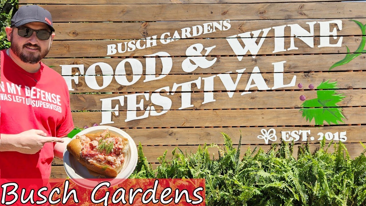 Busch Gardens Food & Wine Festival: Food Fails & Hidden Gems! 2025