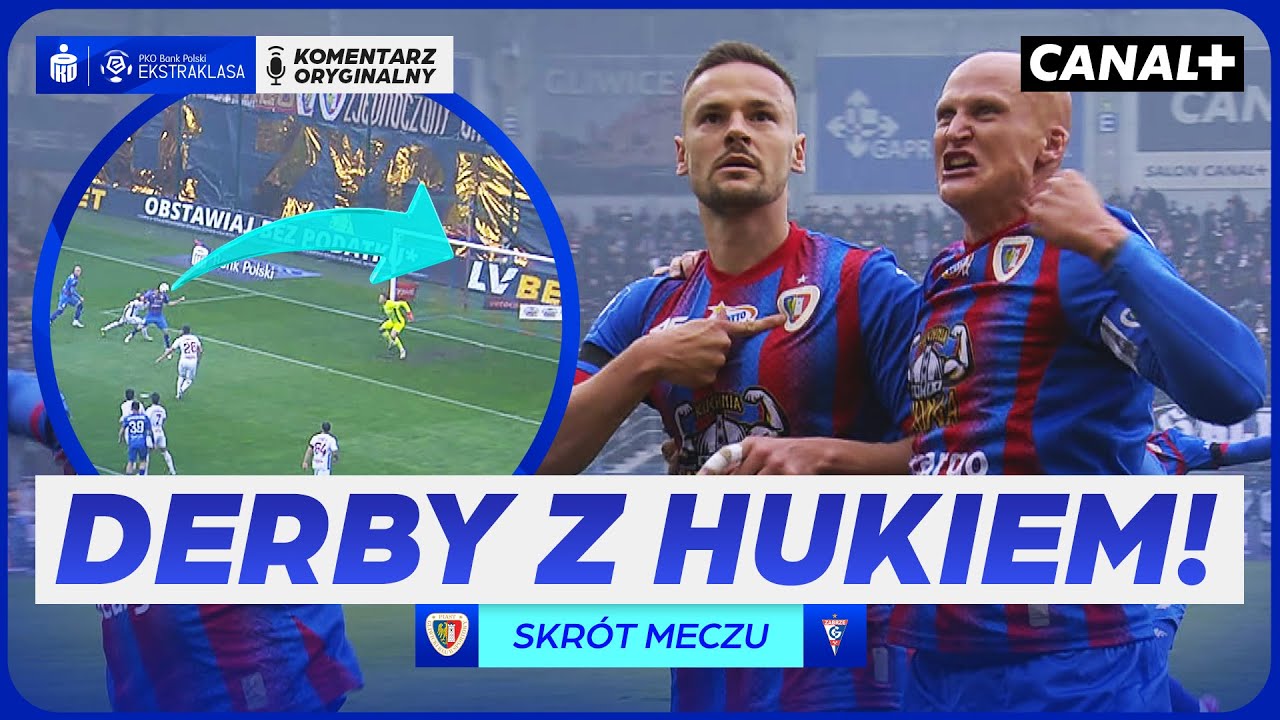 ZWYCIĘSKIE GŁÓWKI PIASTA! GÓRNOŚLĄSKIE STARCIE Z PRZERWAMI! PIAST - GÓRNIK, SKRÓT MECZU