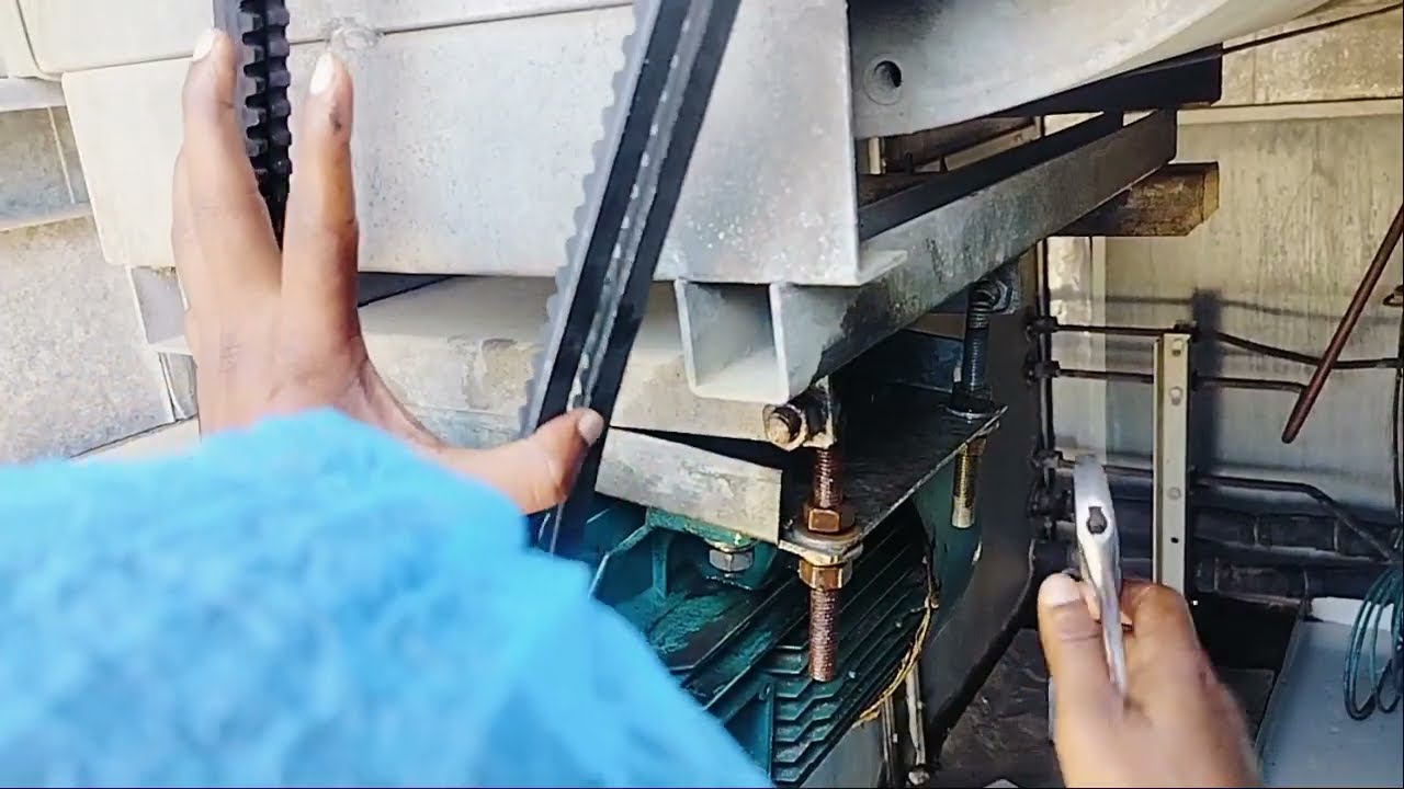 How to tight package AC belt full guide step by step 