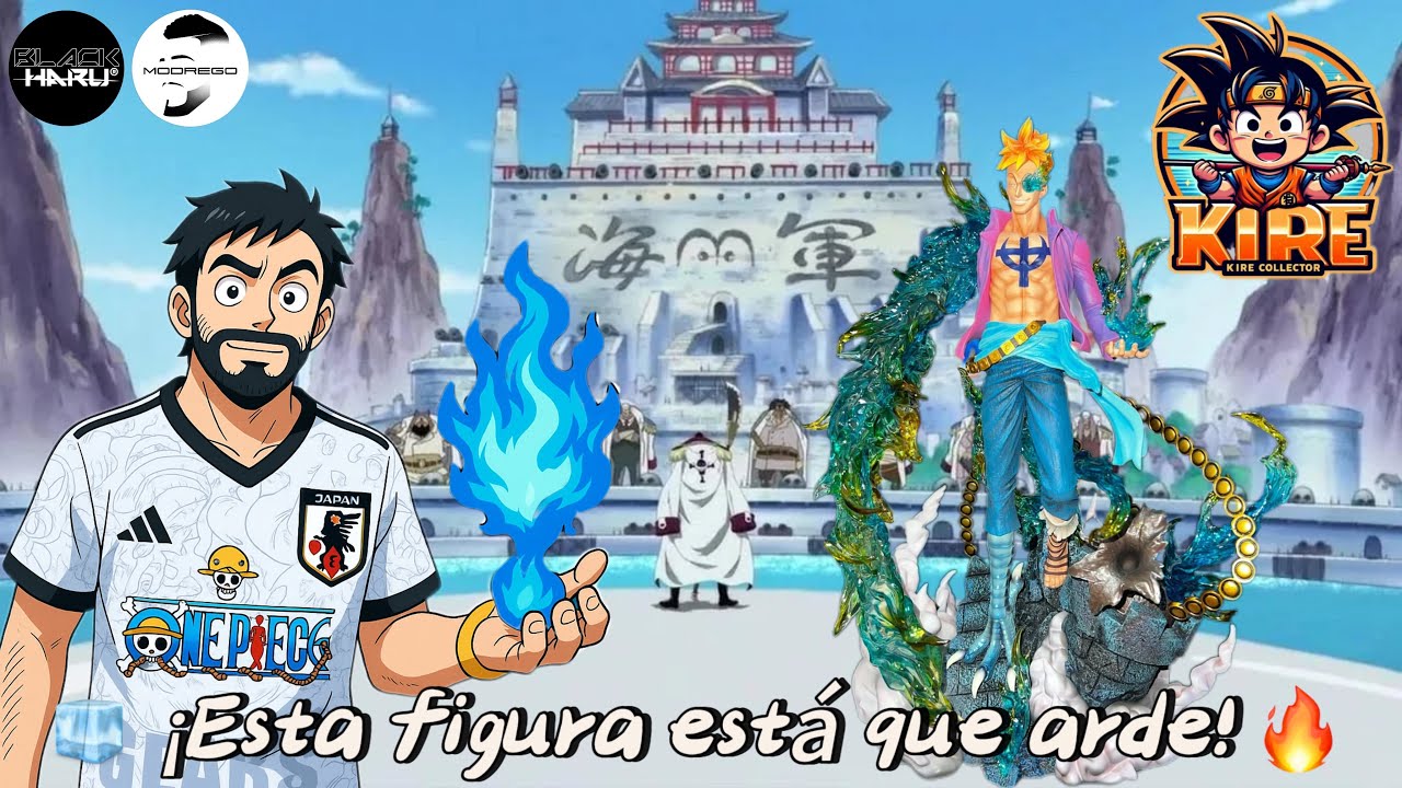 🔥 “Marco el Fénix 🐦‍🔥 se transforma en figura épica ¡Una obra maestra de LX Studio!” 🏴‍☠️ One Piece