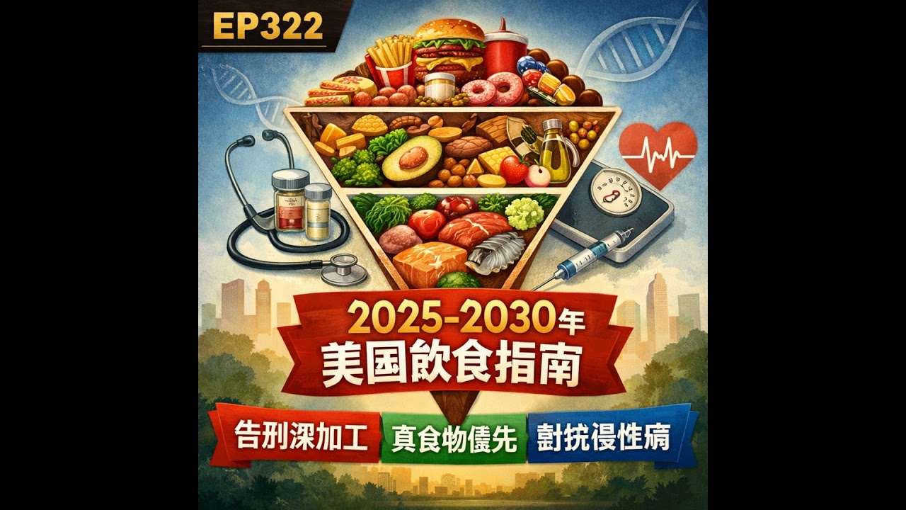 🎙️EP322｜《2025–2030 年美國飲食指南》