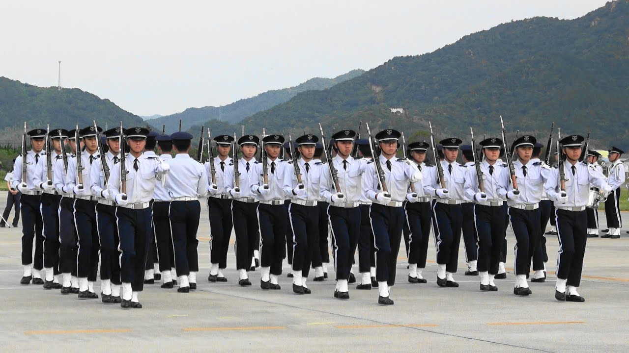 防府北基地航空祭 2023 航空学生 第78期 ファンシードリル  JASDF Air Cadets Drill  Hofu Kita Air showair cadets drill