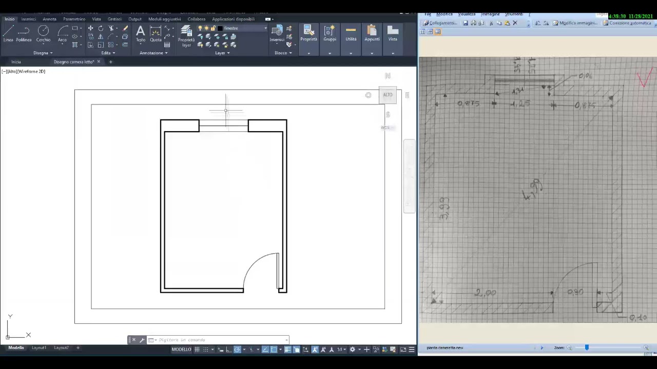 Disegno camera da letto FAST