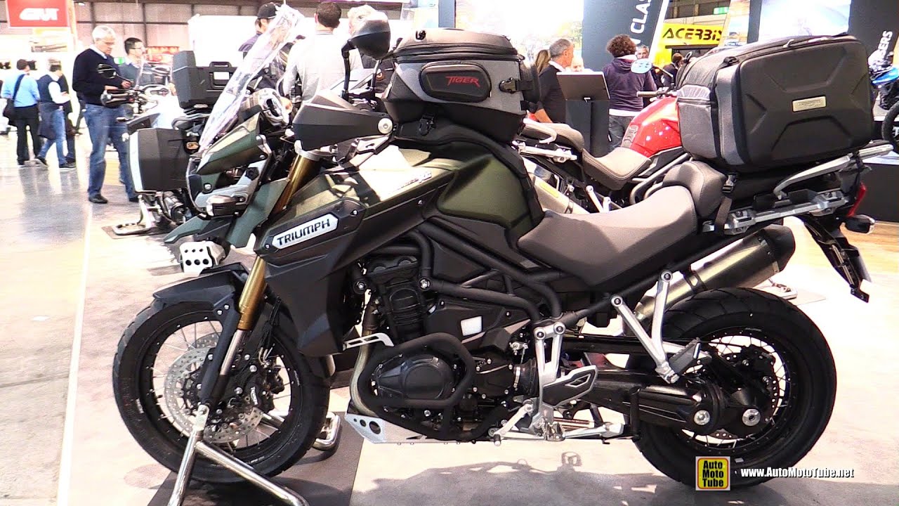 2015 Triumph Tiger Explorer XC SE - Walkaround - 2014 EICMA Milan Motorcycle Exhibition