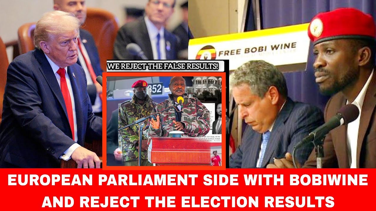 BREAKING NEWS: EUROPEAN LEADERS FINALLY STAND WITH BOBI WINE, REJECT UGANDA’S ELECTION RESULTS 🔥