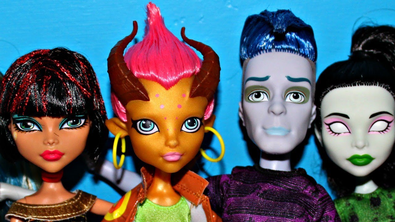 Monster High Student Disembody Council Gilda Slo Mo Cleo Scarah & Lagoona