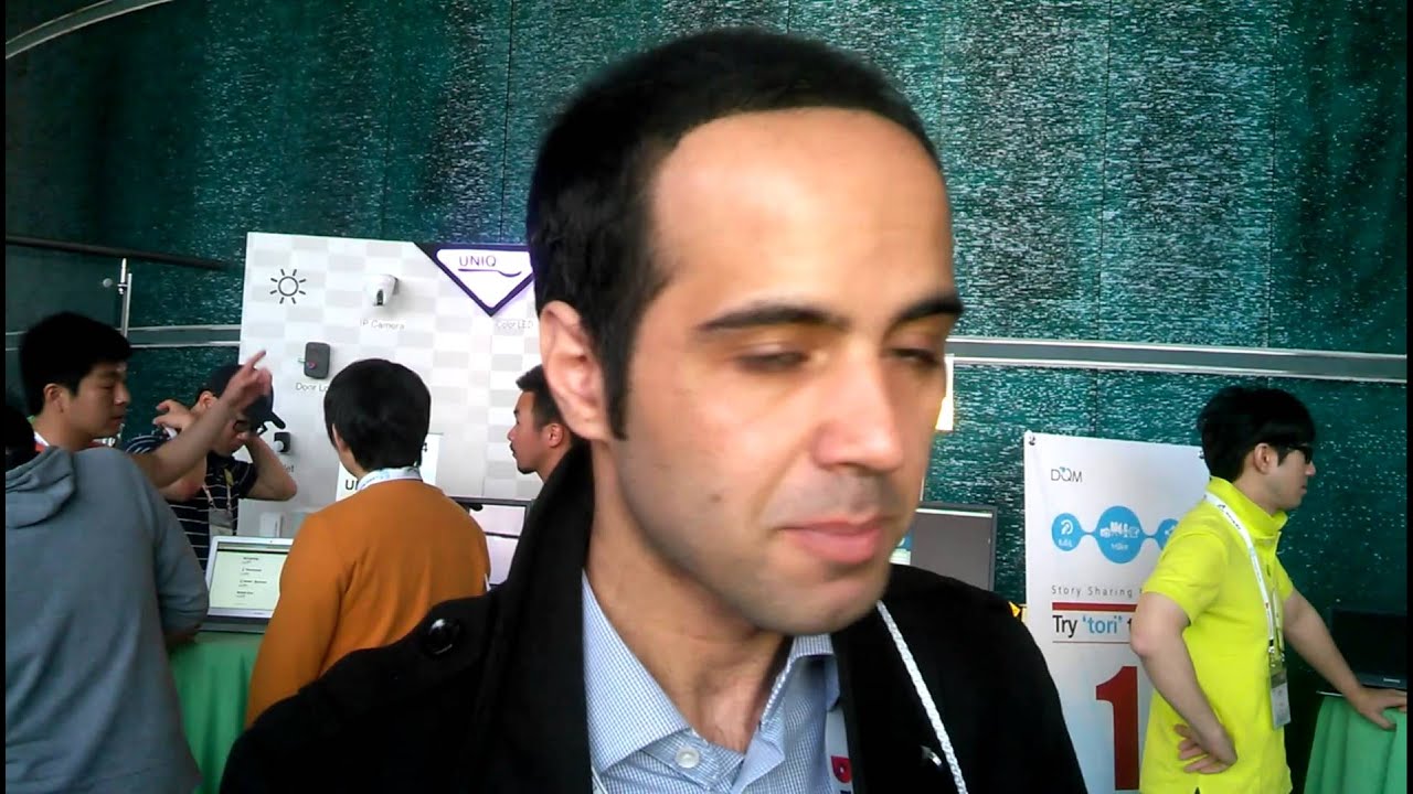 [beLAUNCH 2013 On-site VIDEO] Brief Interview with Ali Masoudi from DAELIM Industrial