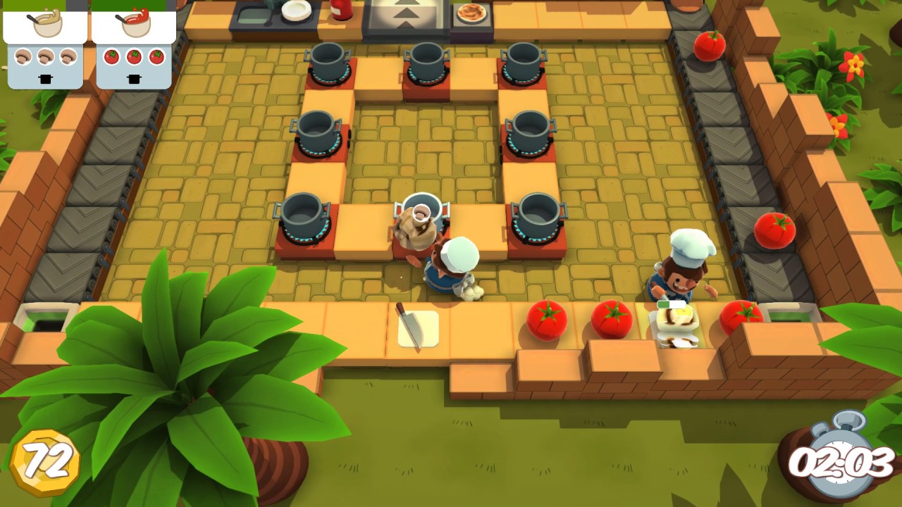[Overcooked - DLC The Lost Morsel] Solo 1-3 3☆