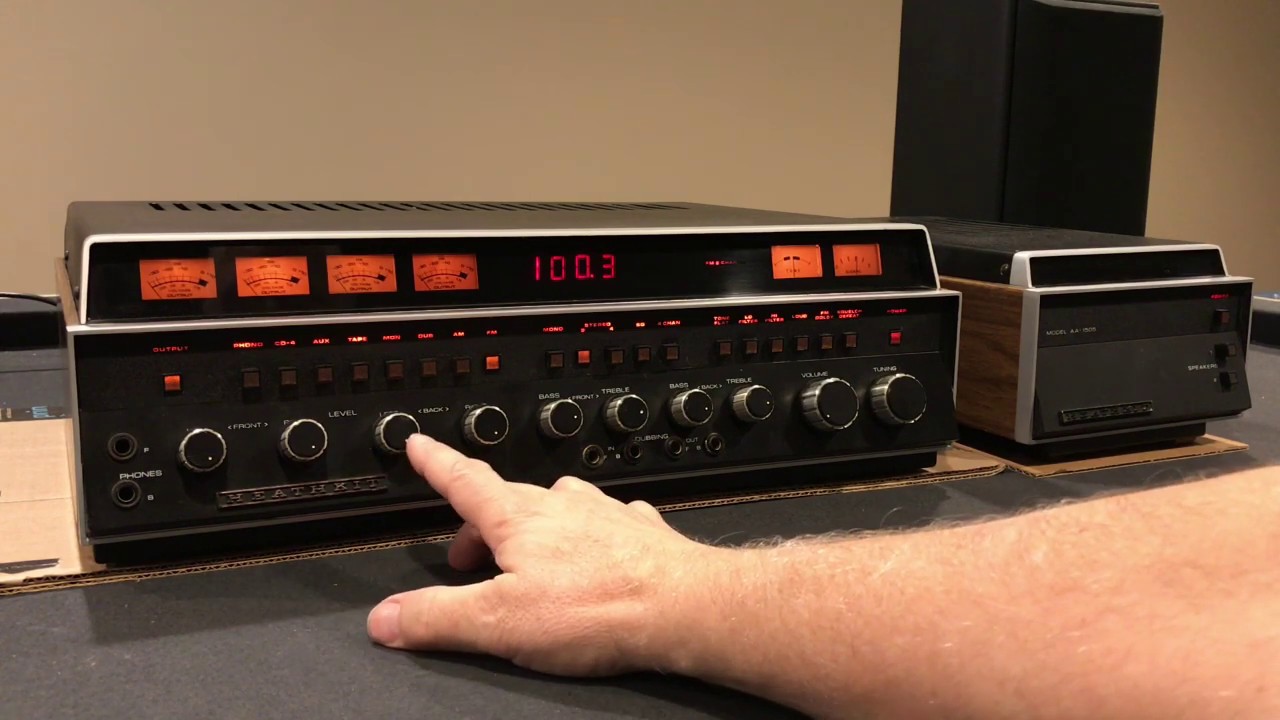 Heathkit Modulus System 4 Channel AN 2016 and AA 1505