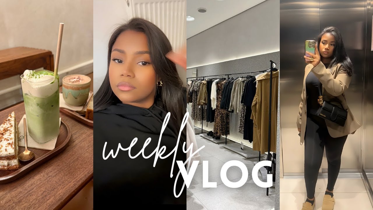 WEEKLY VLOG 🤍 | shopping, GRWM, Cafés et ambiances hivernales