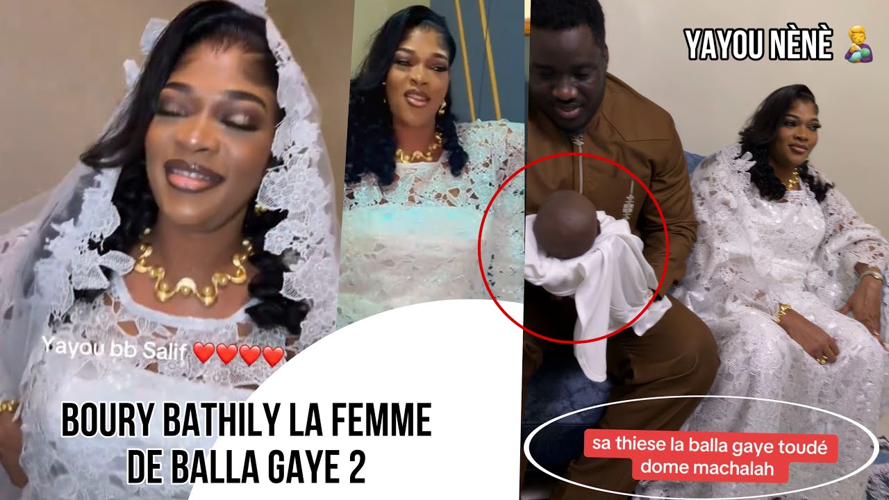 Yayou bb salif 😍🧑‍🍼 Boury bathily la femme de ball gaye 2 