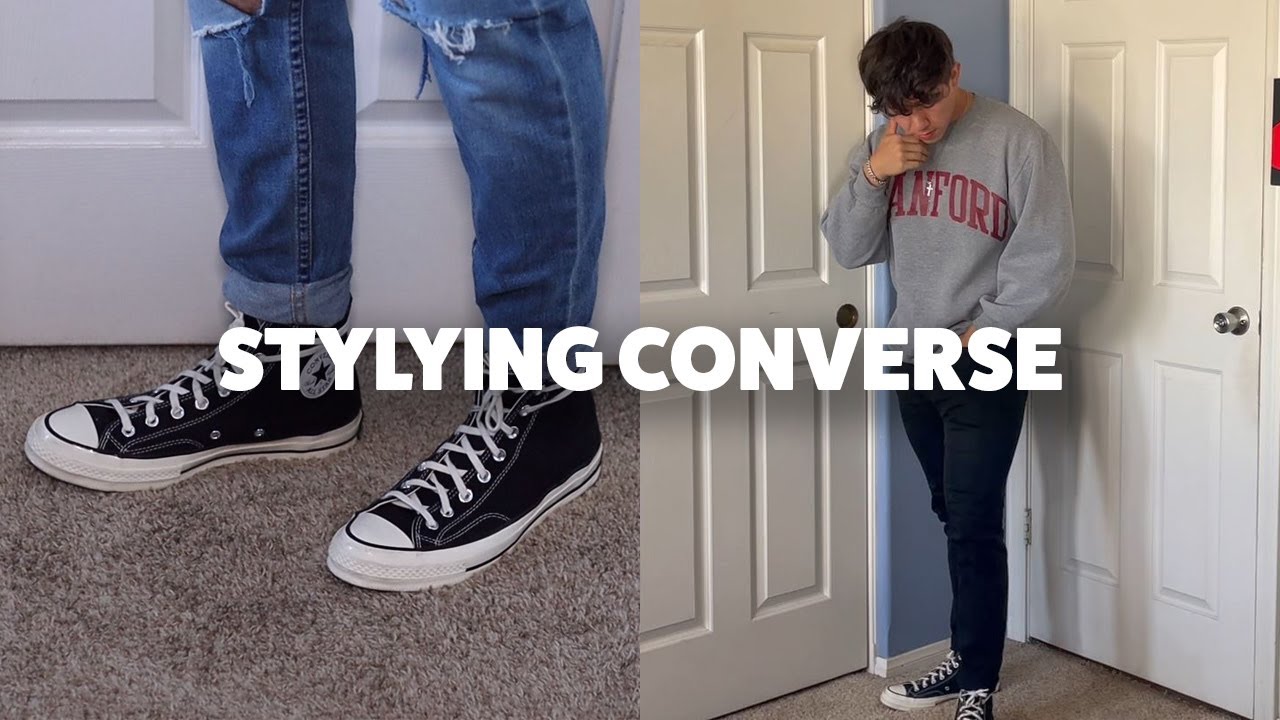 10 Casual Ways To Style High-Top Converse | Outfit Ideas