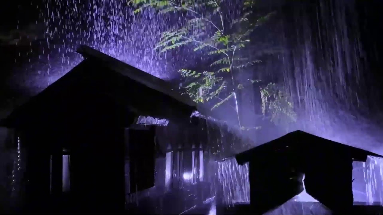 Thunder and Heavy Rain White Noise for Deep Sleep